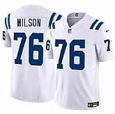 Men & Women & Youth Indianapolis Colts #76 Jack Wilson White 2025 F.U.S.E. Vapor Limited Stitched Jersey,baseball caps,new era cap wholesale,wholesale hats
